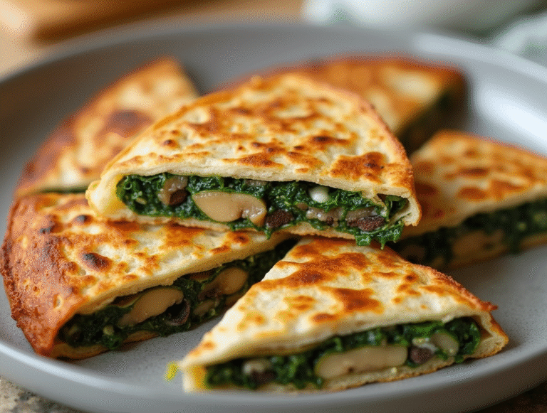 How to Make Perfect Spinach Mushroom Quesadillas: A Foolproof Guide