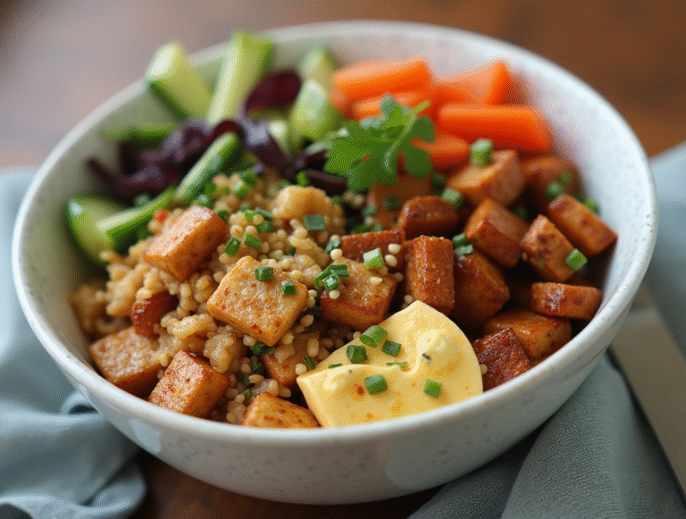 The Foolproof Guide to Perfect Crispy Tofu Veggie Bowls (Better Than Takeout)