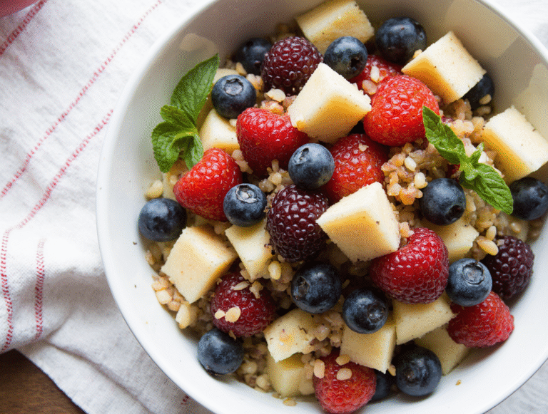 The Perfect Berry Fruit Salad Recipe That Never Browns (Chef-Tested)