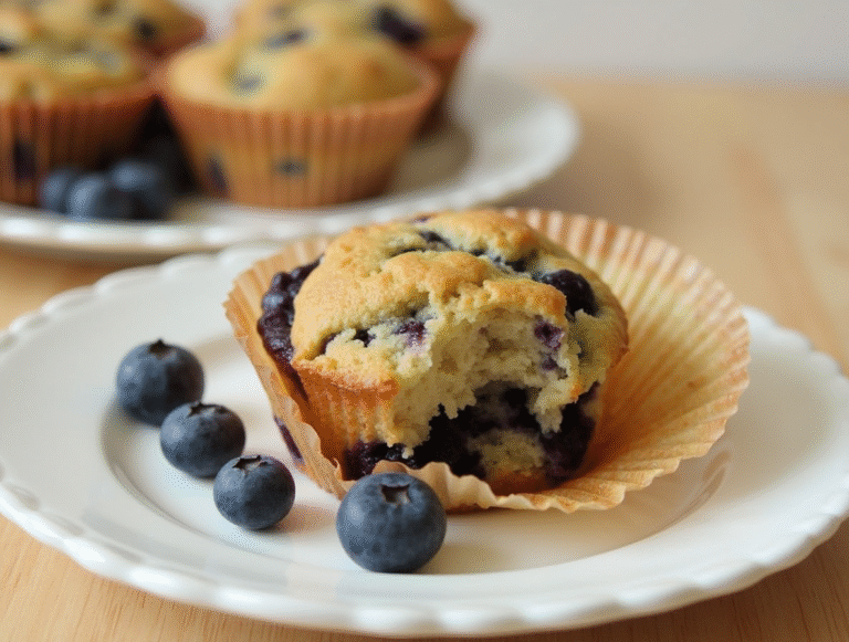 How to Make The Fluffiest Blueberry Cottage Cheese Muffins (Tested Recipe)