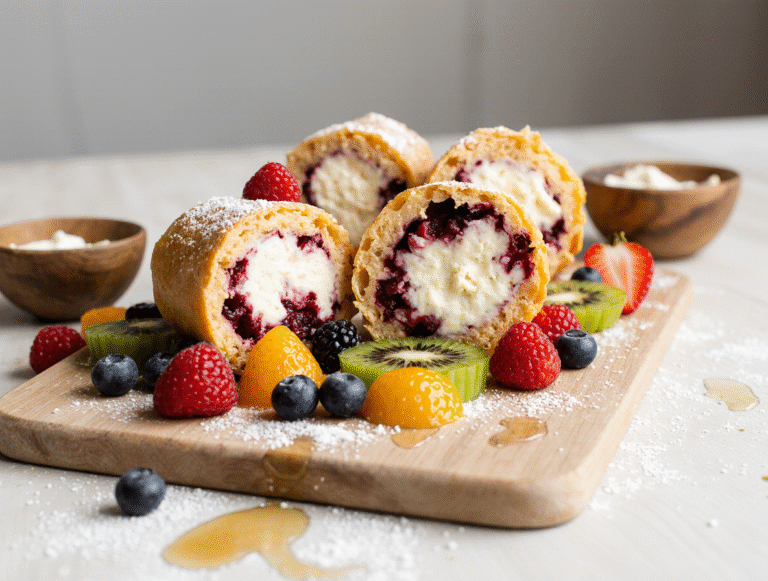 The Perfect Fruit Tortilla Wraps: Easy Cheesecake Roll-Ups Recipe
