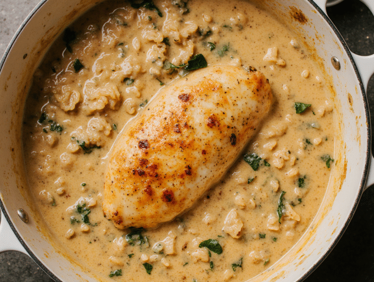 The Secret to Perfect Smothered Chicken with Rice (Chef-Tested Recipe)