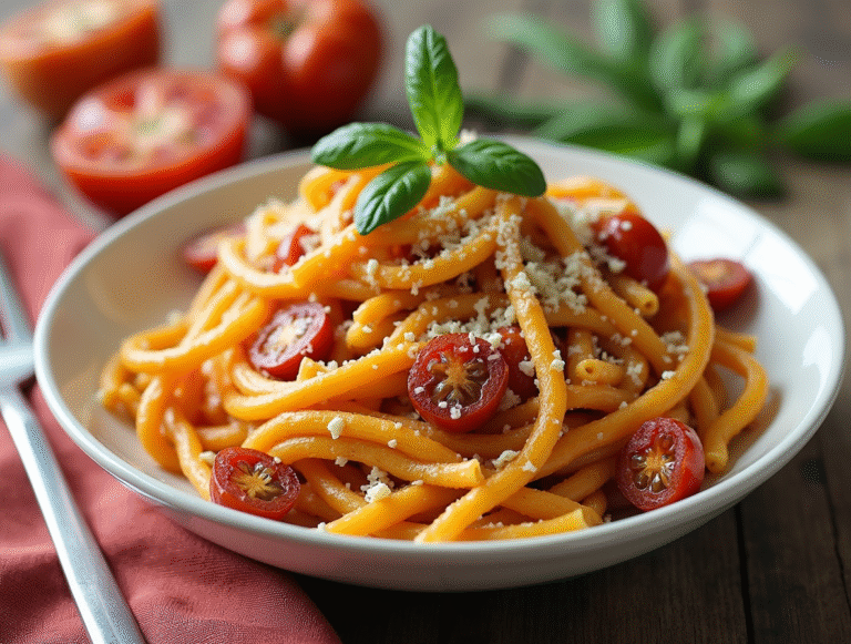 How to Make the Creamiest Vegan Sun Dried Tomato Pasta (Better Than Restaurant)