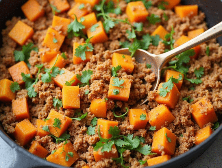 Ground Turkey Sweet Potato Skillet: The One-Pan Wonder Ready in 30 Minutes