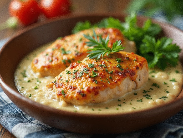 Perfect Creamy Garlic Chicken: A Chef’s Secret Recipe Guide