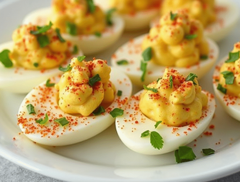 Secret Chef Tips for Spicy Chili Garlic Deviled Eggs