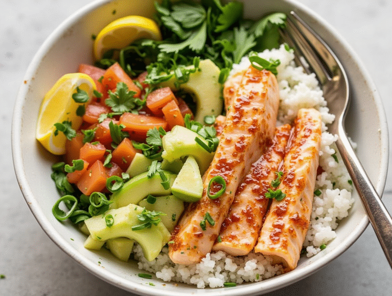 The Secret to Perfect Honey Sriracha Salmon Bowls (Chef-Approved Recipe)