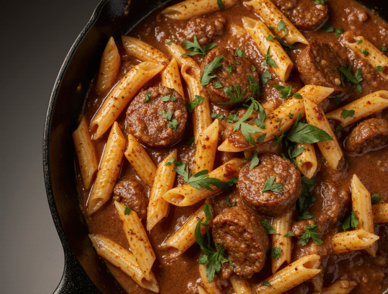 The Secret to Perfect Sausage Pasta Skillet: Better Than Takeout