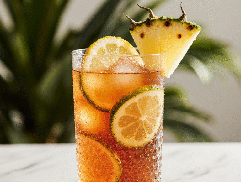 How to Make Perfect Pineapple Iced Tea Recipe: A Tropical Summer Refresher