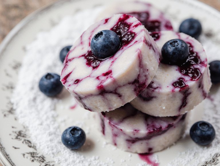 Perfect Blueberry Swirl Yogurt Bites Recipe: A Healthy Summer Treat