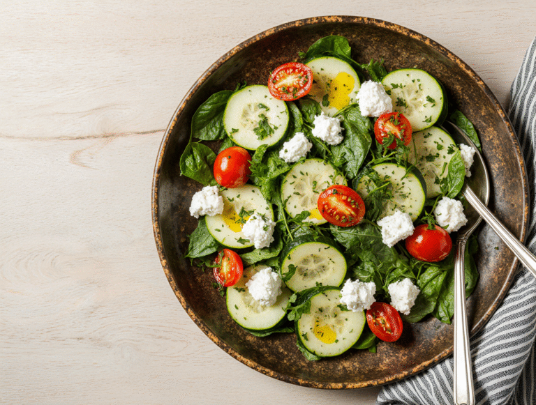 The Perfect Cucumber Feta Salad: A 10-Minute Mediterranean Secret