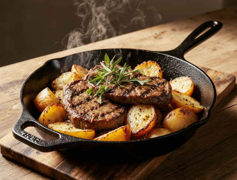 The Secret to Perfect Garlic Steak and Potatoes (Chef-Tested Method)