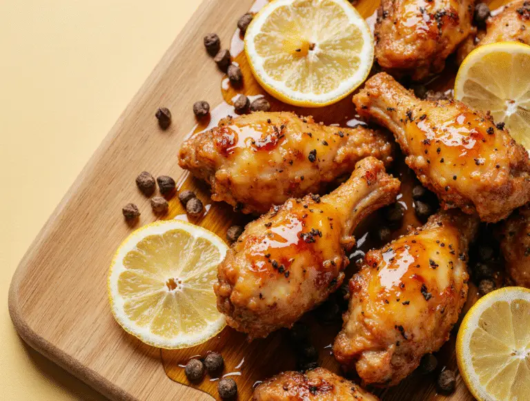 Crispy Honey Lemon Pepper Wings: Secret Restaurant-Style Recipe