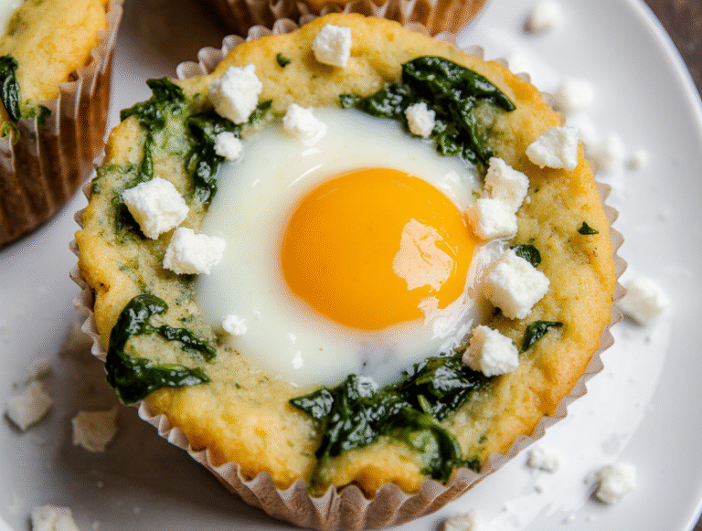 The Easiest Spinach and Feta Egg Muffins You’ll Ever Make (Ready in 25 Minutes)