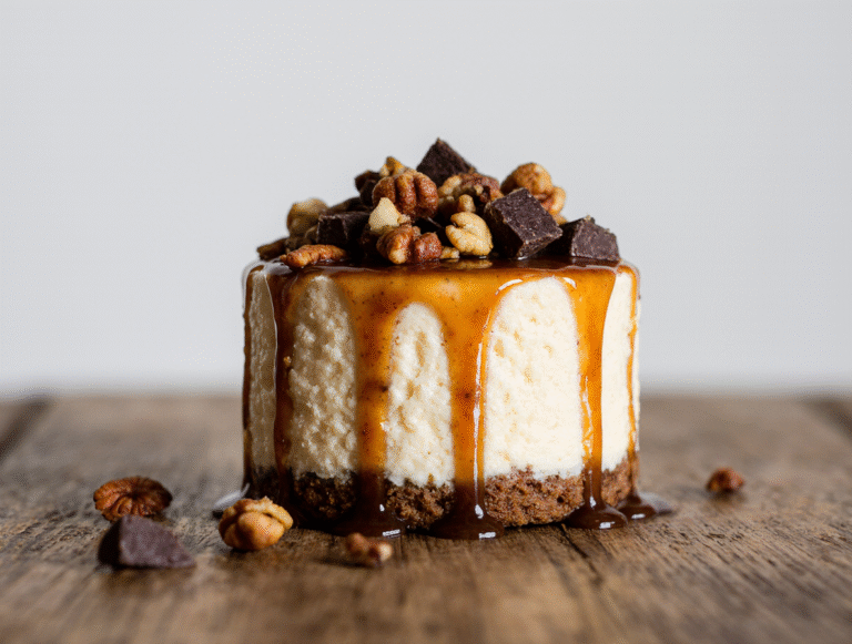 The Easiest No Bake Turtle Cheesecake You’ll Ever Make [With Photos]