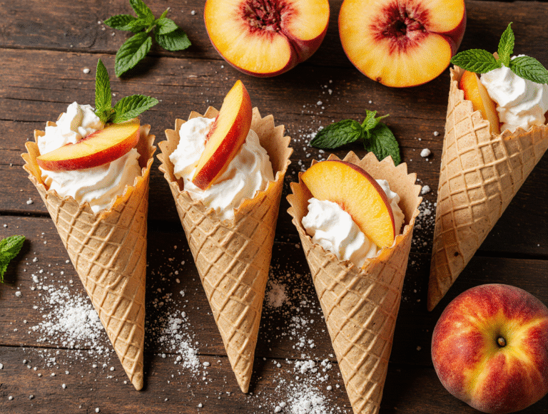 How to Make Perfect Peach Cobbler Cheesecake Cones: A Foolproof Guide