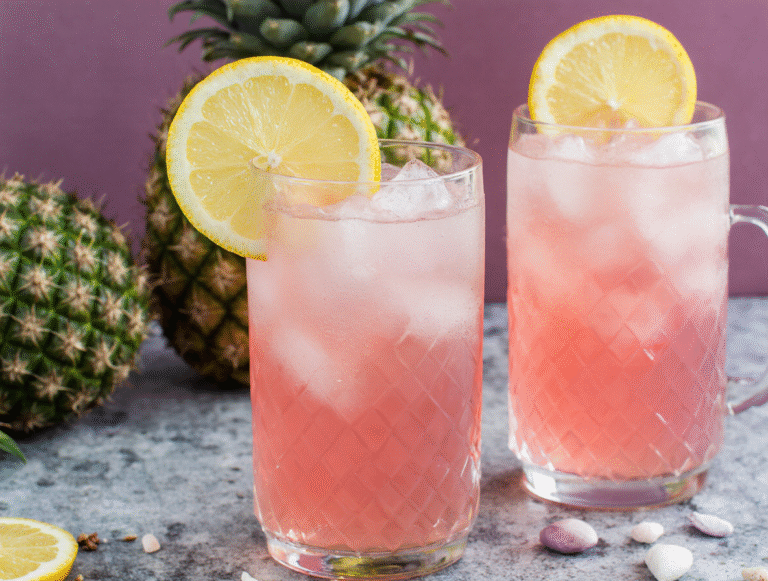 How to Make the Perfect Pink Lemonade and Sprite Punch (Easy Summer Recipe)