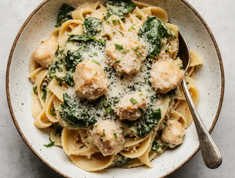 The Secret to Perfect Spinach Dip Chicken Pasta (Chef-Tested Recipe)