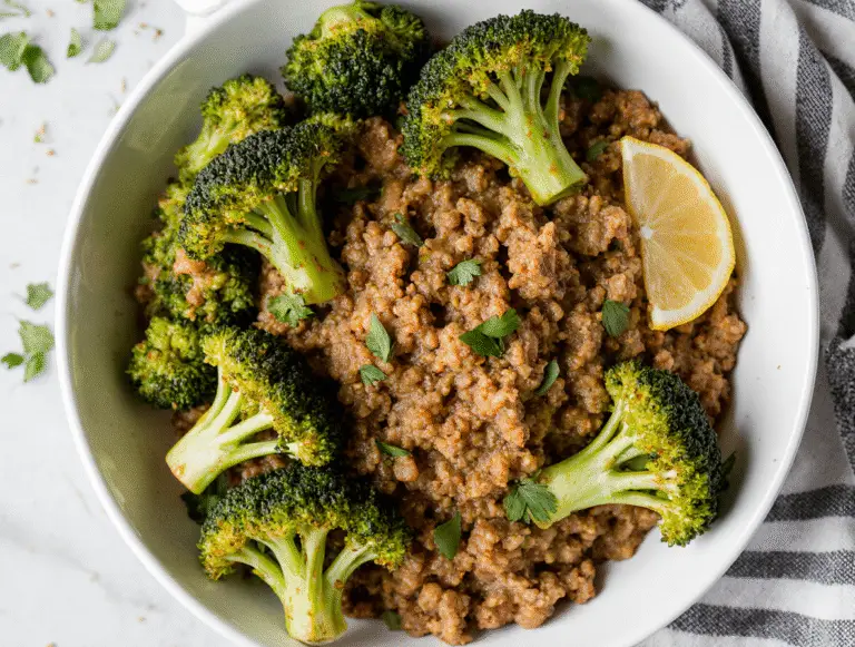 Perfect Ground Turkey and Broccoli Bowl: A 20-Minute Dinner Secret