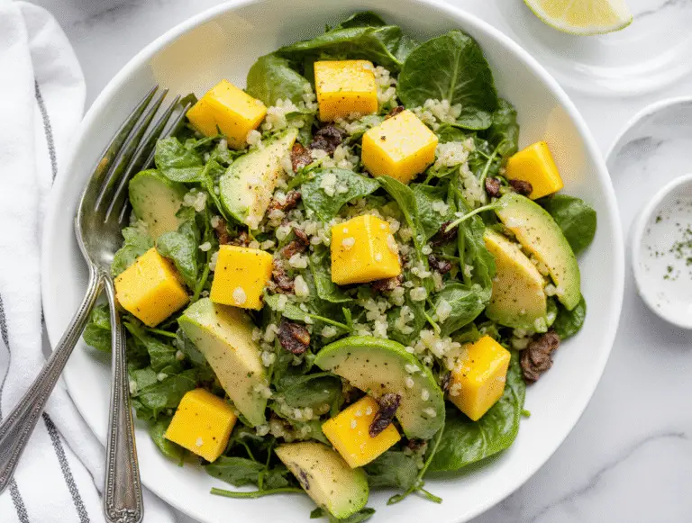 Perfect Mango and Avocado Salad: A 15-Minute Summer Recipe That Never Browns