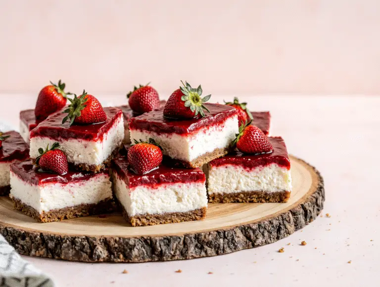 How to Make No-Bake Strawberry Cheesecake Bars: A Fool-Proof Guide